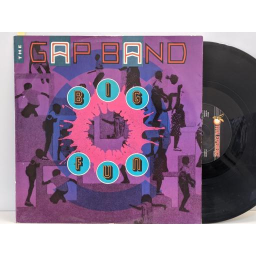 THE GAP BAND Big fun 4x remixes, 12" vinyl SINGLE. FT49780
