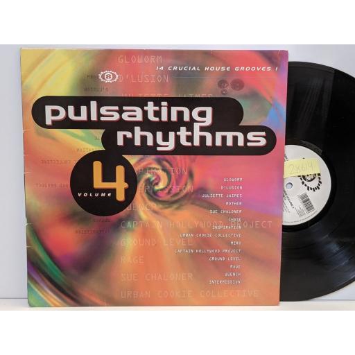 GLOWORM, D'LUSION, JULIETTE JAMES Pulsating rhythms volume 4, 2X 12" vinyl LP. PULSELP10