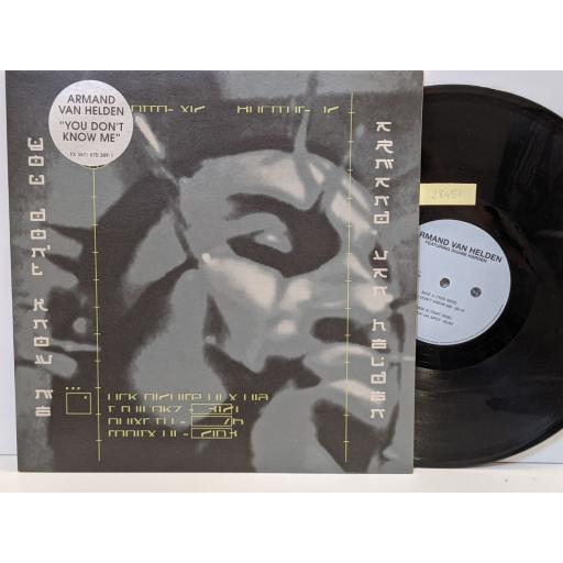 ARMAND VAN HALDEN featuring DUANE HARDEN You don't know me, rockda spot, 12" vinyl SINGLE. FX357