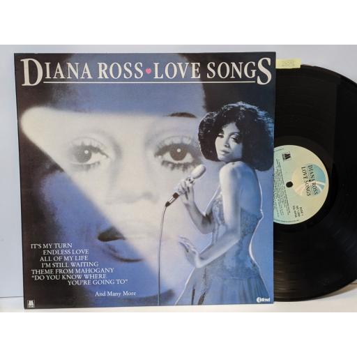DIANA ROSS Love songs, 12" vinyl LP. NE1200