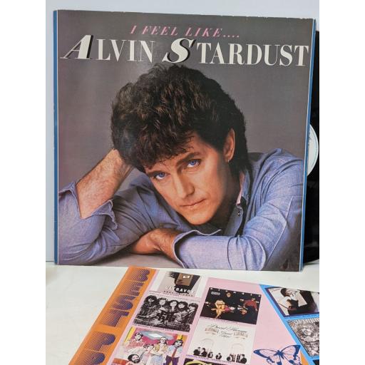 ALVIN STARDUST I feel like..., 12" vinyl LP. CHR1489