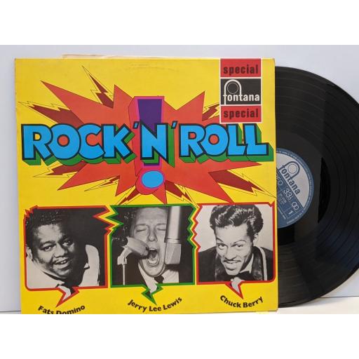 JERRY LEE LEWIS, CHUCK BERRY, FATS DOMINO Rock 'n' roll, 12" vinyl LP. SFL13120