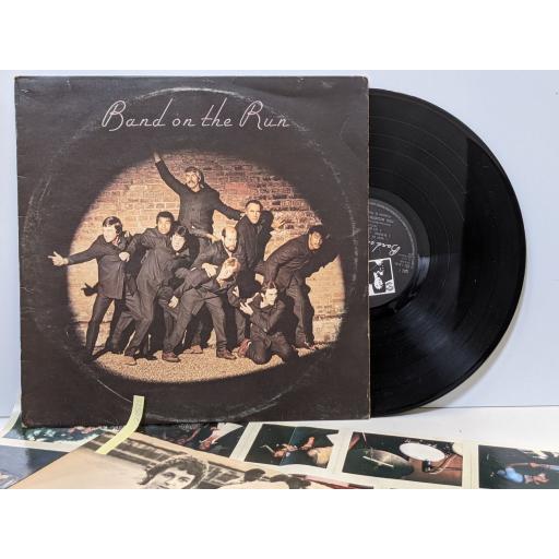 PAUL McCARTNEY AND WINGS Band on the run, 12" vinyl LP. PAS10007