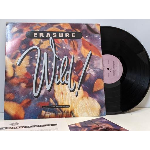 ERASURE Wild!, 12" vinyl LP. STUMM75