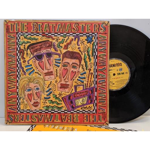 THE BEATMASTERS Anywayawanna, 12" vinyl LP. LEFTLP10