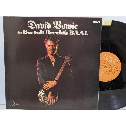 DAVID BOWIE In bertolt brechts' baal, 12" vinyl SINGLE. PG45092