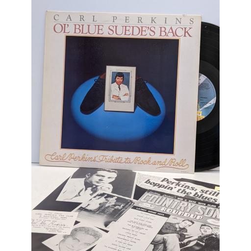 CARL PERKINS Ol' blue suede's back, 12" vinyl LP. UATV30146