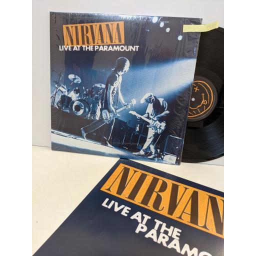NIRVANA Live at the paramount, 2x 12" vinyl LP. 00602577329418