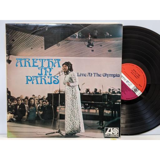 ARETHA FRANKLIN Aretha in paris live at the olympia, 12" vinyl LP. 588149