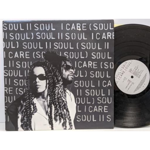 SOUL II SOUL I care 4x remixes, 12" vinyl SINGLE. VST1560