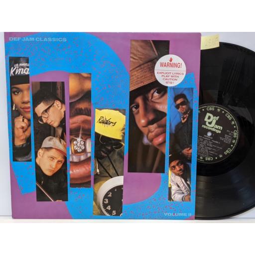 PUBLIC ENEMY, L.L. COOL J, SLICK RICK ETC. Def jam classics volume 2, 12" vinyl LP. 4671581