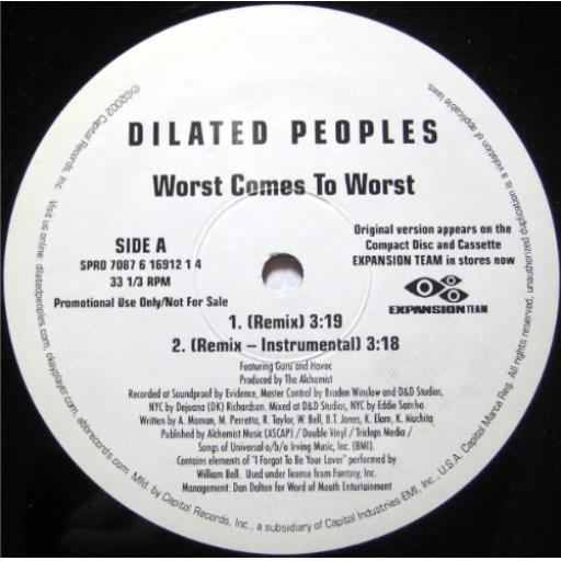 Dilated Peoples Worst Comes to Worst Rmx