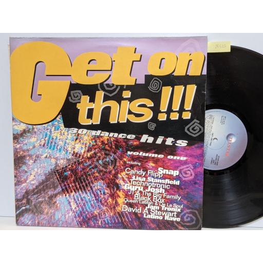 Get on this!!! VOLUME ONE SNAP, TECHNOTRONIC, BLACK BOX, CANDY FLIP ETC 2X 12" vinyl LP. STAR2420