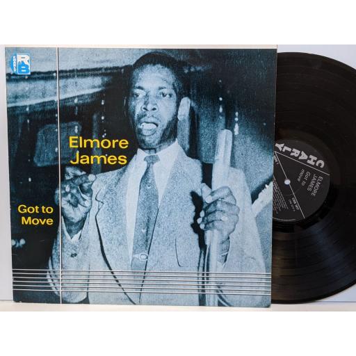 ELMORE JAMES Got to move, 12" vinyl LP. CRB1017
