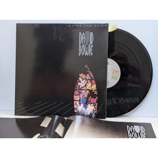 DAVID BOWIE Loving the alien (extended dance mix), Don't look down (extended dance mix), Loving the alien (extended dub mix), 12" vinyl SINGLE. 12EA195