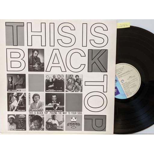 VARIOUS This is black top / paving the way to your soul, 12" vinyl LP. BTS1