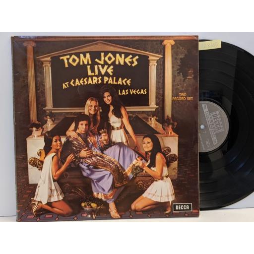 TOM JONES Live at ceasar's palace las vegas, 2x 12" vinyl LP. DKL11
