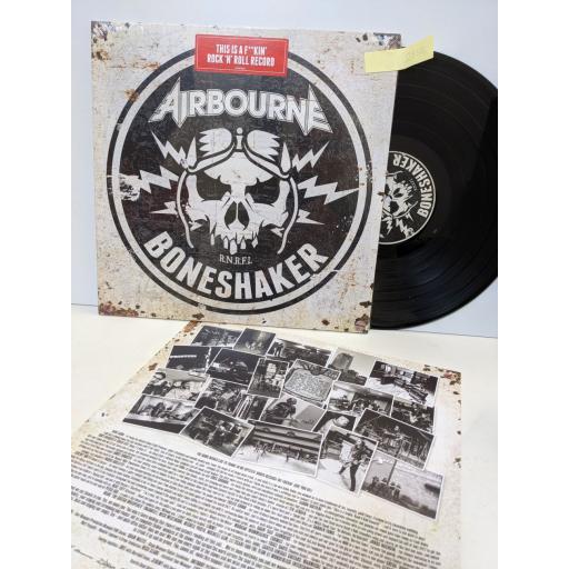 AIRBOURNE Boneshaker, 12" vinyl LP. SPINE794862
