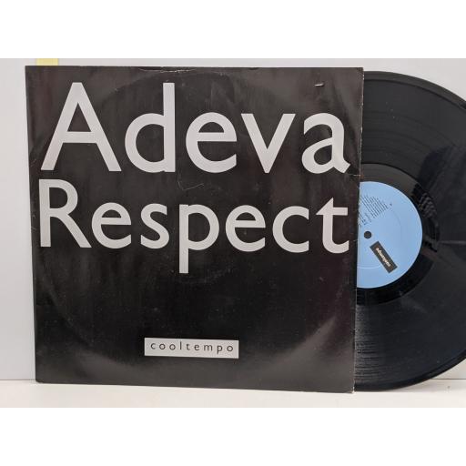 ADEVA Respect 3x remixes, 12" vinyl SINGLE. COOLX179
