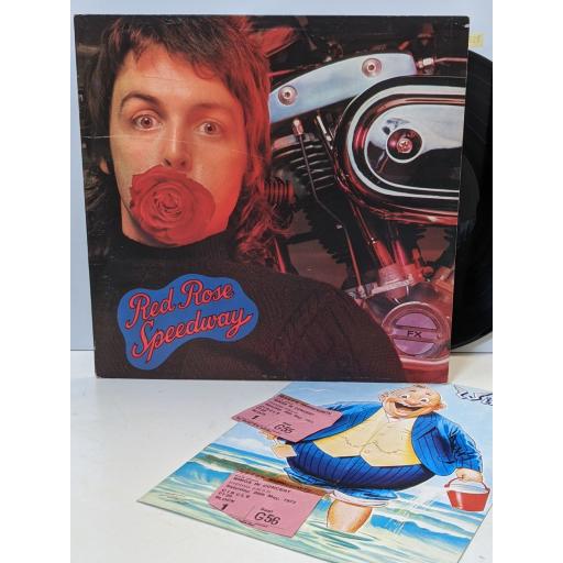 PAUL McCARTNEY AND WINGS Red rose speedwway, 12" vinyl LP. PCTC251