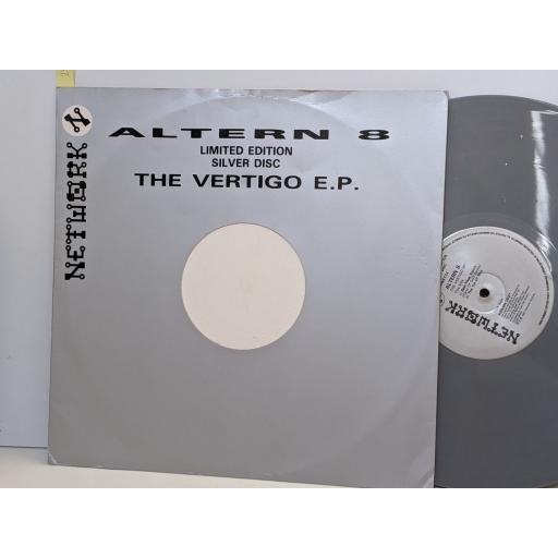 ALTERN8 The vertigo ep, 12" SILVER vinyl EP. NWKT24