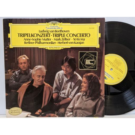 BERLINER PHILHARMONIKER Beethoven triplekonzert, 12" vinyl LP. 2531262
