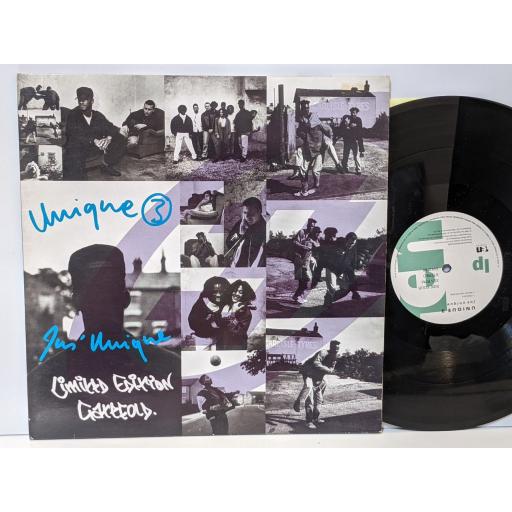 UNIQUE 3 Jus' unique, 2x 12" vinyl LP. DIXG98