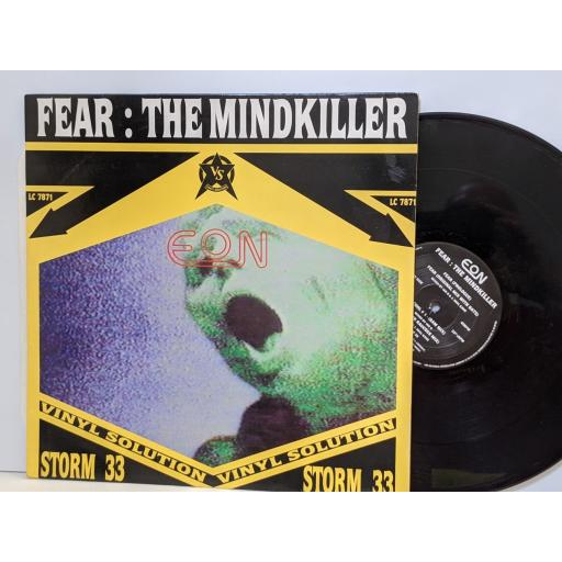 EON Fear: the mindkiller, 12" vinyl EP. STORM33