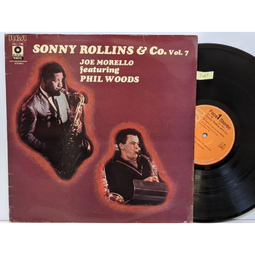 SONNY ROLLINS AND CO. Vol.7 joe morello featuring phil woods, 12" vinyl LP. FXL17199