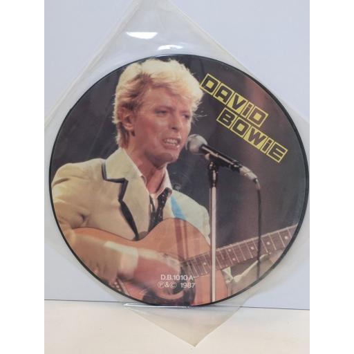 DAVID BOWIE Interview picture disc limited edition, 12" vinyl SINGLE. DB1010