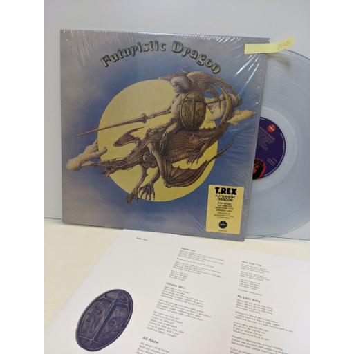 T-REX Futuristic dragon, 12" vinyl LP. DEMREC640