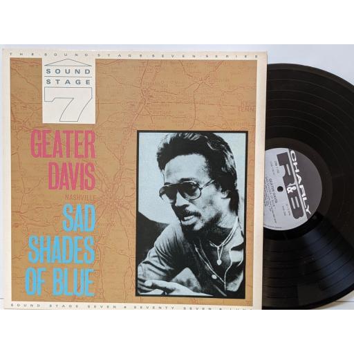 GEATER DAVIS Sad shades of blue, 12" vinyl LP. CRB1132