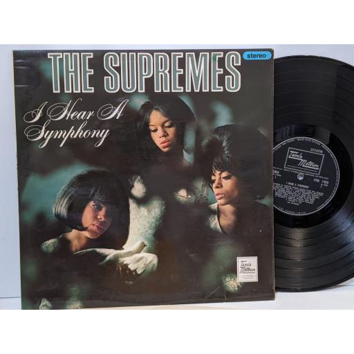 THE SUPREMES I hear a symphony, 12" vinyl LP. STML11028