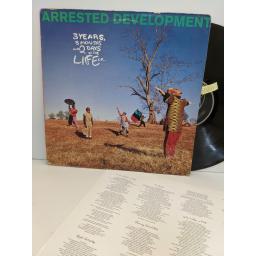 ARRESTED DEVELOPMENT 3 years 5 months and 2 days in the life of, 12" vinyl LP. CTLP28