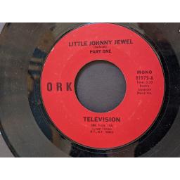 TELEVISION Little johnny jewel (parts 1&2), 7" vinyl SINGLE. 81975