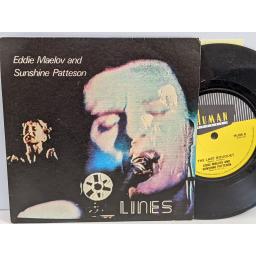 EDDIE MAELOV AND SUNSHINE PATTESON Lines, The last bouqet, 7" vinyl SINGLE. HUM9