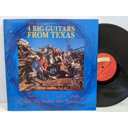 FOUR BIG GUITARS FROM TEXAS That's cool that's trash, more big guitars from texas, 12" vinyl LP. FIEND68