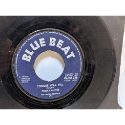 PRINCE BUSTER Tongue will tell, You're mine, 7" vinyl SINGLE. BB216