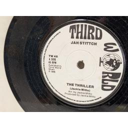 JAH STITTCH The thriller, Good for us all, 7" vinyl SINGLE. TW48