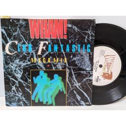 WHAM! Club fantastic megamix - a ray of sunshine/love machine/come on, A ray of sunshine, 7" vinyl SINGLE. A3586