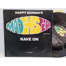 HAPPY MONDAYS Madchester rave on, 7" vinyl SINGLE. FAC242R7