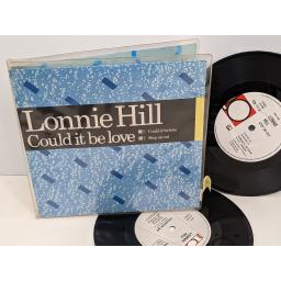 LONNIE HILL Galveston bay, My sweet love, C ould it be love, Step on out, 2x 7" vinyl SINGLE. TEN111