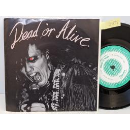 DEAD OR ALIVE I'm falling, Flowers, 7" vinyl SINGLE. INEV005