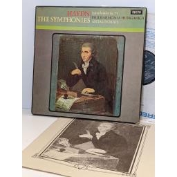 ANTAL DORATI CONDUCTING THE PHILHARMONIA HUNGARICA Haydn: symphony no.65 in a major, 4X 12" vinyl LP. HDNF27