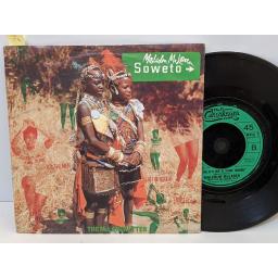 MALCOLM McLAREN Soweto, Zulu's on a time bomb, 7" vinyl SINGLE. MALC2