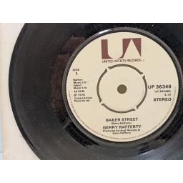 GERRY RAFFERTY Baker street, Big change in the weather, 7" vinyl SINGLE. UP36346