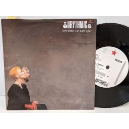 EURYTHMICS Here comes the rain again,nPaint a rumour, 7" vinyl SINGLE. DA5