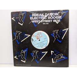 WEST STREET MOB Break dancin' - electric boogie, Let your mind be free, 12" vinyl SINGLE. SHL128