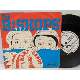 THE BISHOPS I want candy, See that woman, 6" vinyl SINGLE. NS376