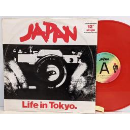 JAPAN Life in tokyo, 12" vinyl SINGLE. AHAD540